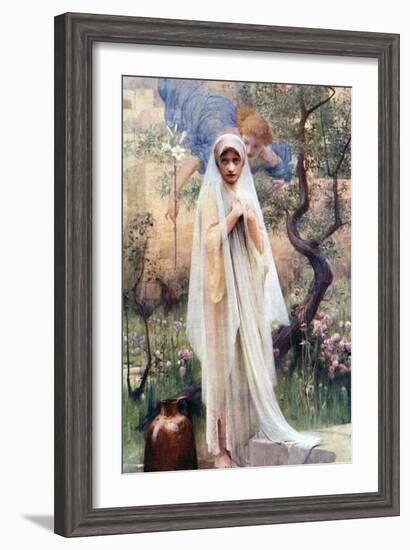 The Annunciation, 1926-Arthur Hacker-Framed Giclee Print