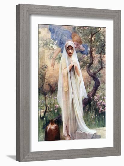 The Annunciation, 1926-Arthur Hacker-Framed Giclee Print