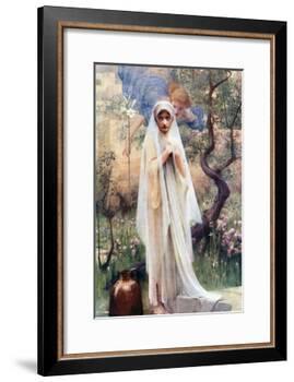The Annunciation, 1926-Arthur Hacker-Framed Giclee Print