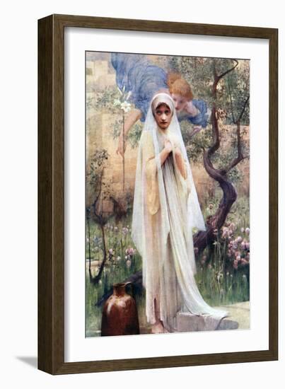 The Annunciation, 1926-Arthur Hacker-Framed Giclee Print