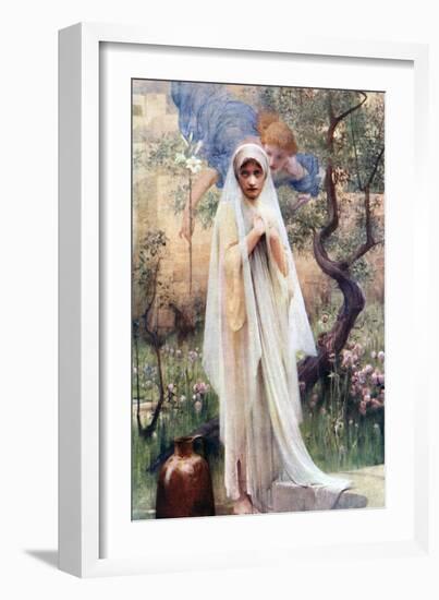 The Annunciation, 1926-Arthur Hacker-Framed Giclee Print