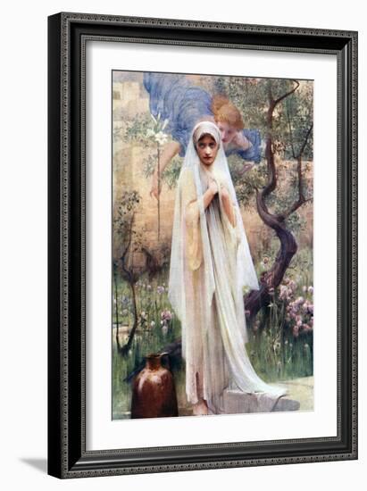 The Annunciation, 1926-Arthur Hacker-Framed Giclee Print