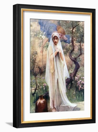 The Annunciation, 1926-Arthur Hacker-Framed Giclee Print