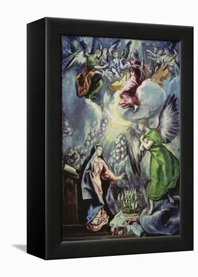 The Annunciation, about 1597/1600-El Greco-Framed Premier Image Canvas