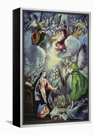 The Annunciation, about 1597/1600-El Greco-Framed Premier Image Canvas