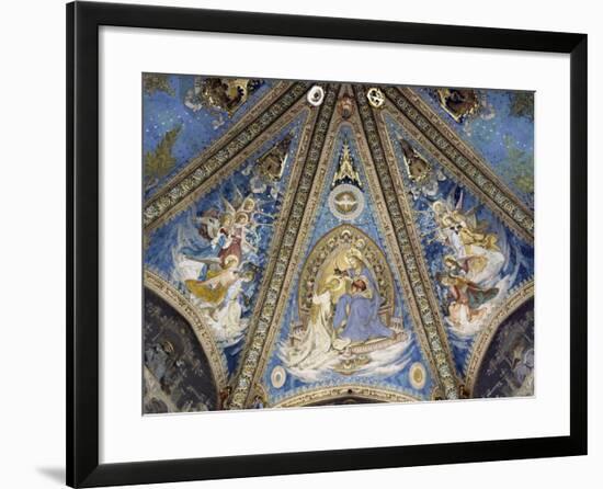 The Annunciation and Angels-null-Framed Giclee Print