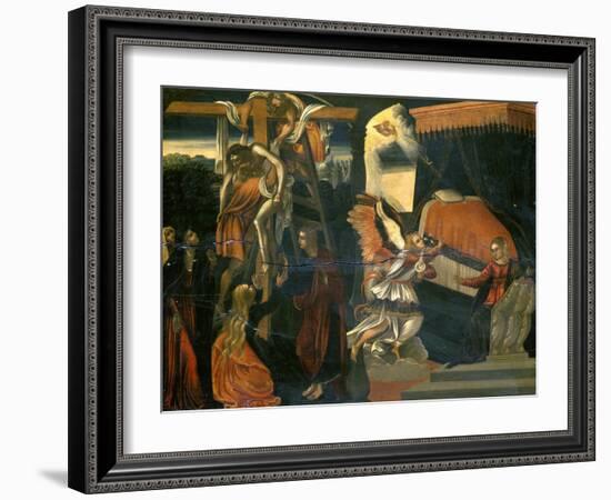 The Annunciation and the Deposition-null-Framed Giclee Print