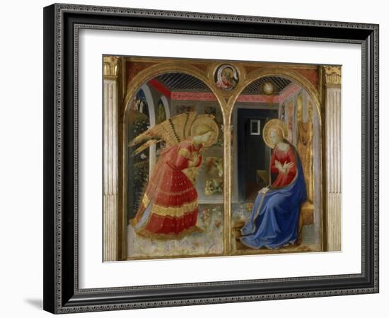 The Annunciation, c.1432-Fra Angelico-Framed Giclee Print