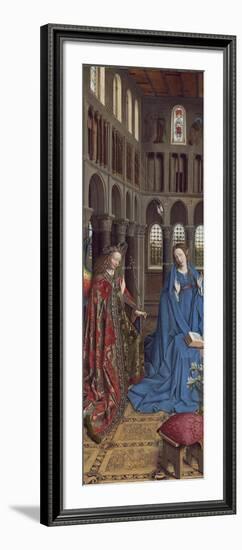 The Annunciation, C. 1434- 36-Jan van Eyck-Framed Giclee Print