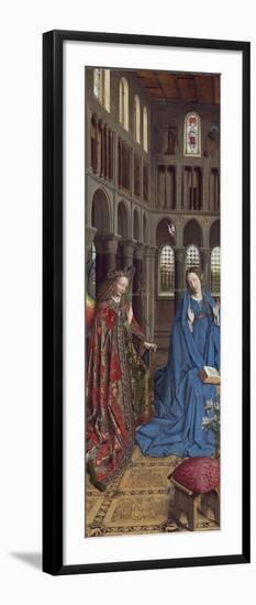 The Annunciation, C. 1434- 36-Jan van Eyck-Framed Giclee Print