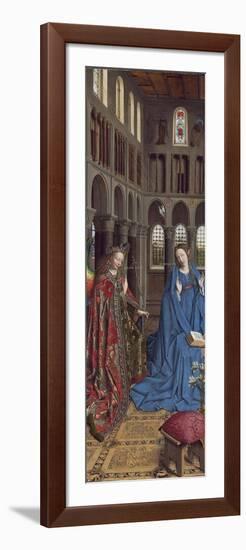 The Annunciation, C. 1434- 36-Jan van Eyck-Framed Giclee Print