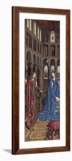 The Annunciation, C. 1434- 36-Jan van Eyck-Framed Giclee Print