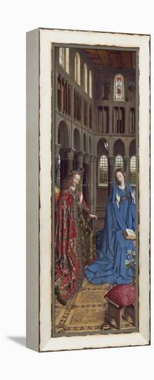 The Annunciation, C. 1434- 36-Jan van Eyck-Framed Premier Image Canvas