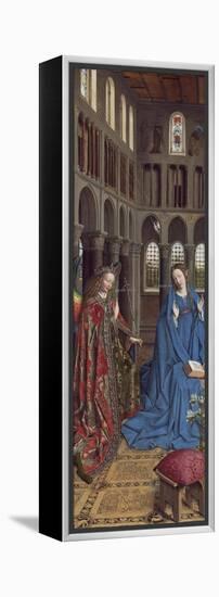 The Annunciation, C. 1434- 36-Jan van Eyck-Framed Premier Image Canvas