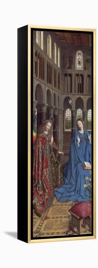 The Annunciation, C. 1434- 36-Jan van Eyck-Framed Premier Image Canvas