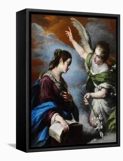 The Annunciation, C. 1644-Bernardo Strozzi-Framed Premier Image Canvas