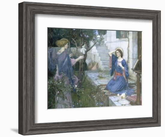 The Annunciation, c.1914-John William Waterhouse-Framed Giclee Print