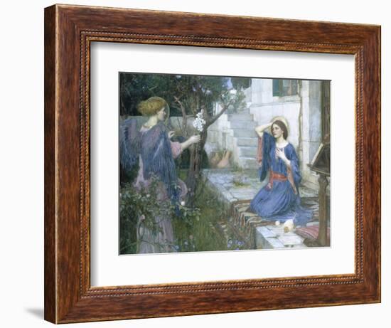 The Annunciation, c.1914-John William Waterhouse-Framed Giclee Print