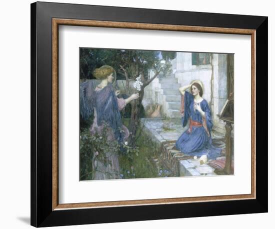 The Annunciation, c.1914-John William Waterhouse-Framed Giclee Print