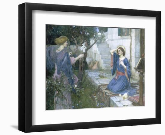 The Annunciation, c.1914-John William Waterhouse-Framed Giclee Print