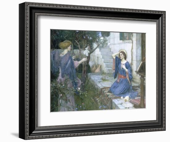 The Annunciation, c.1914-John William Waterhouse-Framed Giclee Print