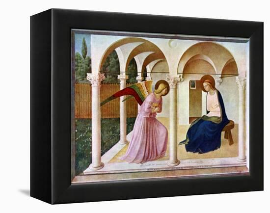 The Annunciation, C1438-1445, (C1900-192)-Fra Angelico-Framed Premier Image Canvas