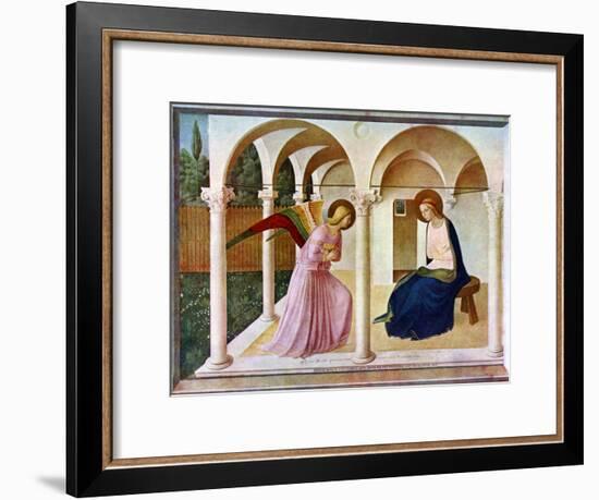 The Annunciation, C1438-1445, (C1900-192)-Fra Angelico-Framed Giclee Print