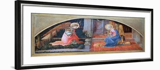 'The Annunciation', c1450-1453. Artist: Filippino Lippi-Filippino Lippi-Framed Giclee Print