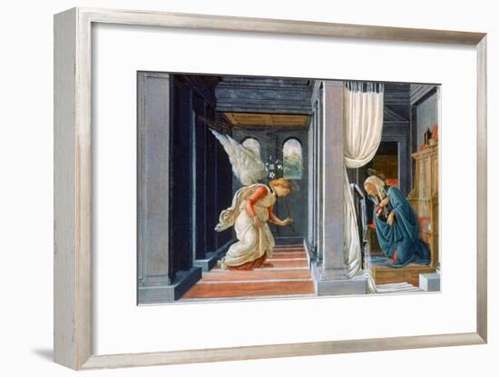 The Annunciation, C1485-Sandro Botticelli-Framed Giclee Print