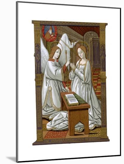 The Annunciation, C1503-Franz Kellerhoven-Mounted Giclee Print