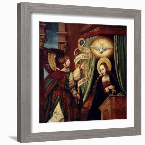 The Annunciation, C1520-null-Framed Giclee Print