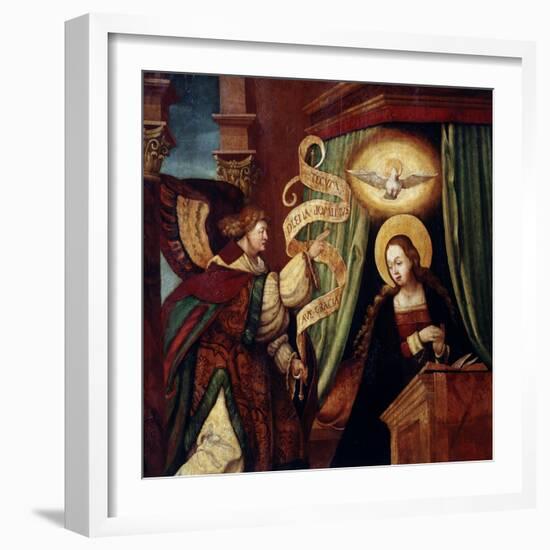 The Annunciation, C1520-null-Framed Giclee Print