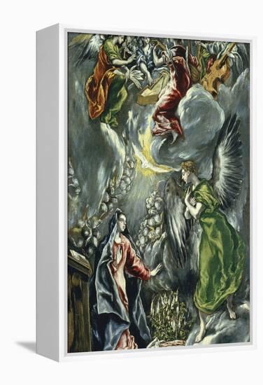 The Annunciation, Ca 1596-1600-El Greco-Framed Premier Image Canvas