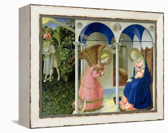 The Annunciation, circa 1430-32-Fra Angelico-Framed Premier Image Canvas