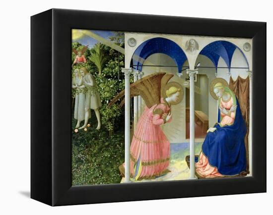 The Annunciation, circa 1430-32-Fra Angelico-Framed Premier Image Canvas