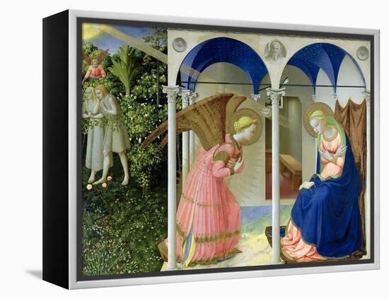 The Annunciation, circa 1430-32-Fra Angelico-Framed Premier Image Canvas