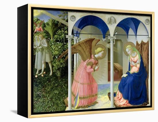 The Annunciation, circa 1430-32-Fra Angelico-Framed Premier Image Canvas