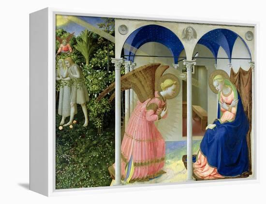 The Annunciation, circa 1430-32-Fra Angelico-Framed Premier Image Canvas