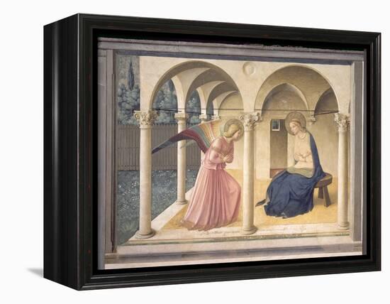 The Annunciation, circa 1438-45-Fra Angelico-Framed Premier Image Canvas