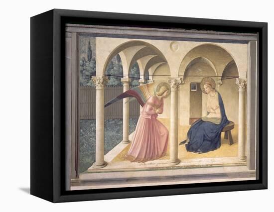 The Annunciation, circa 1438-45-Fra Angelico-Framed Premier Image Canvas