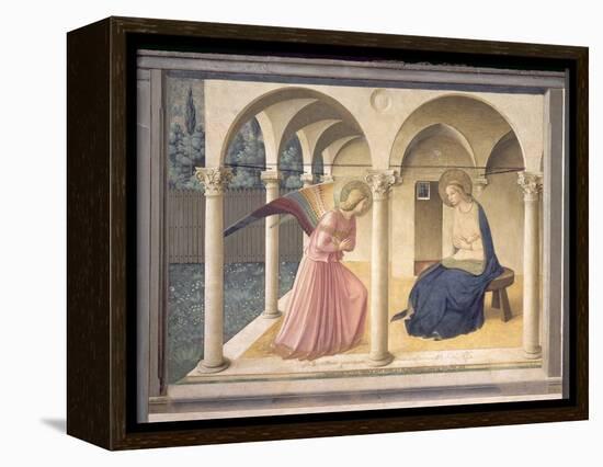 The Annunciation, circa 1438-45-Fra Angelico-Framed Premier Image Canvas