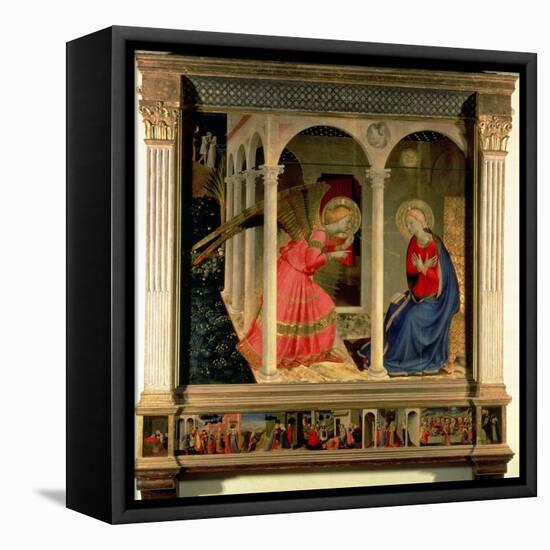 The Annunciation, circa 1438-Fra Angelico-Framed Premier Image Canvas