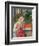 The Annunciation, Detail of the Angel Gabriel-Fra Filippo Lippi-Framed Giclee Print