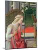 The Annunciation, Detail of the Angel Gabriel-Fra Filippo Lippi-Mounted Giclee Print