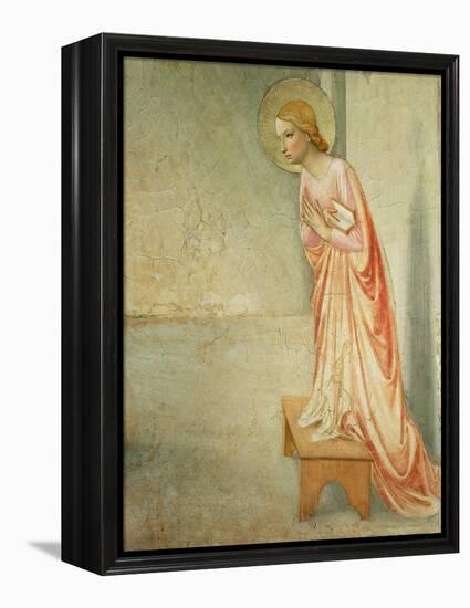The Annunciation, Detail of the Virgin, 1442-Fra Angelico-Framed Premier Image Canvas