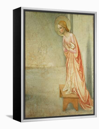 The Annunciation, Detail of the Virgin, 1442-Fra Angelico-Framed Premier Image Canvas