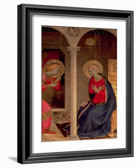 The Annunciation (Detail)-Fra Angelico-Framed Giclee Print