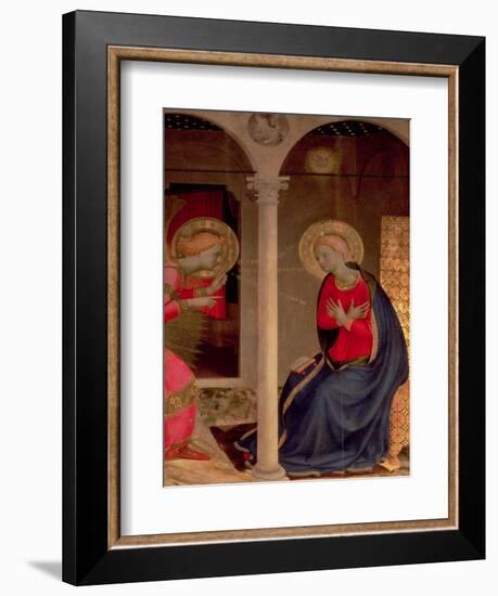 The Annunciation (Detail)-Fra Angelico-Framed Giclee Print