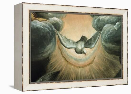 The Annunciation (Dove Detail)-Garofalo-Framed Premier Image Canvas