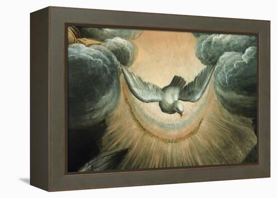 The Annunciation (Dove Detail)-Garofalo-Framed Premier Image Canvas